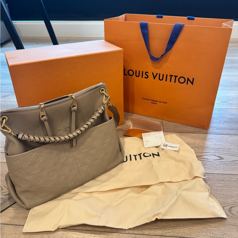 Louis Vuitton Taupe Shoulder Bag